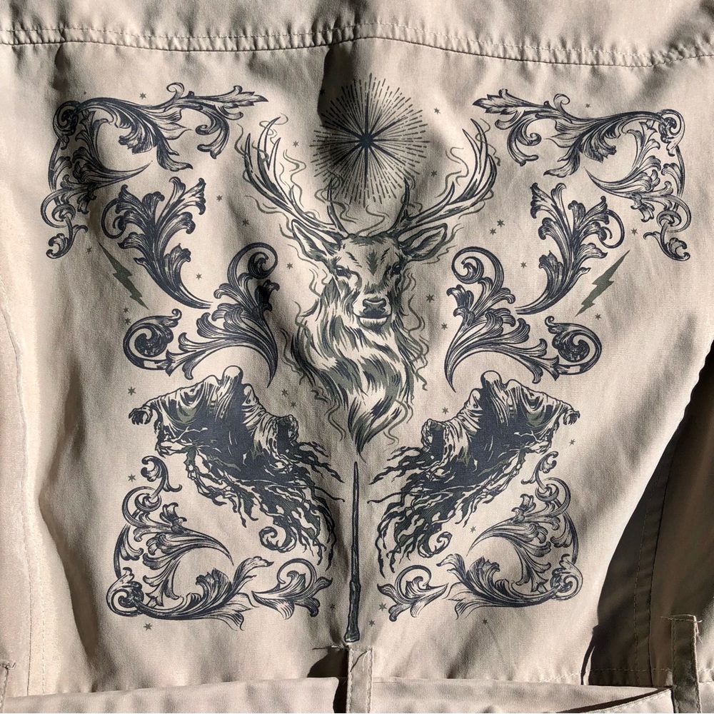 Torrid Harry Potter Patronus Trench Coat - Picture 7 of 7